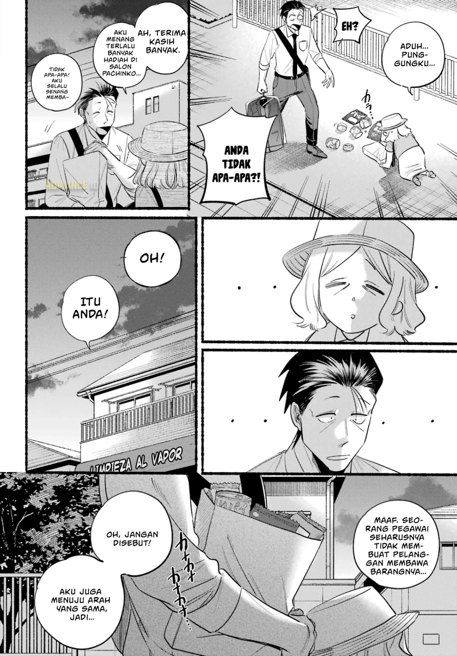 A Story About Smoking at the Back of the Supermarket (Super no Ura de Yani Suu Futari) Chapter 41 Bahasa Indonesia