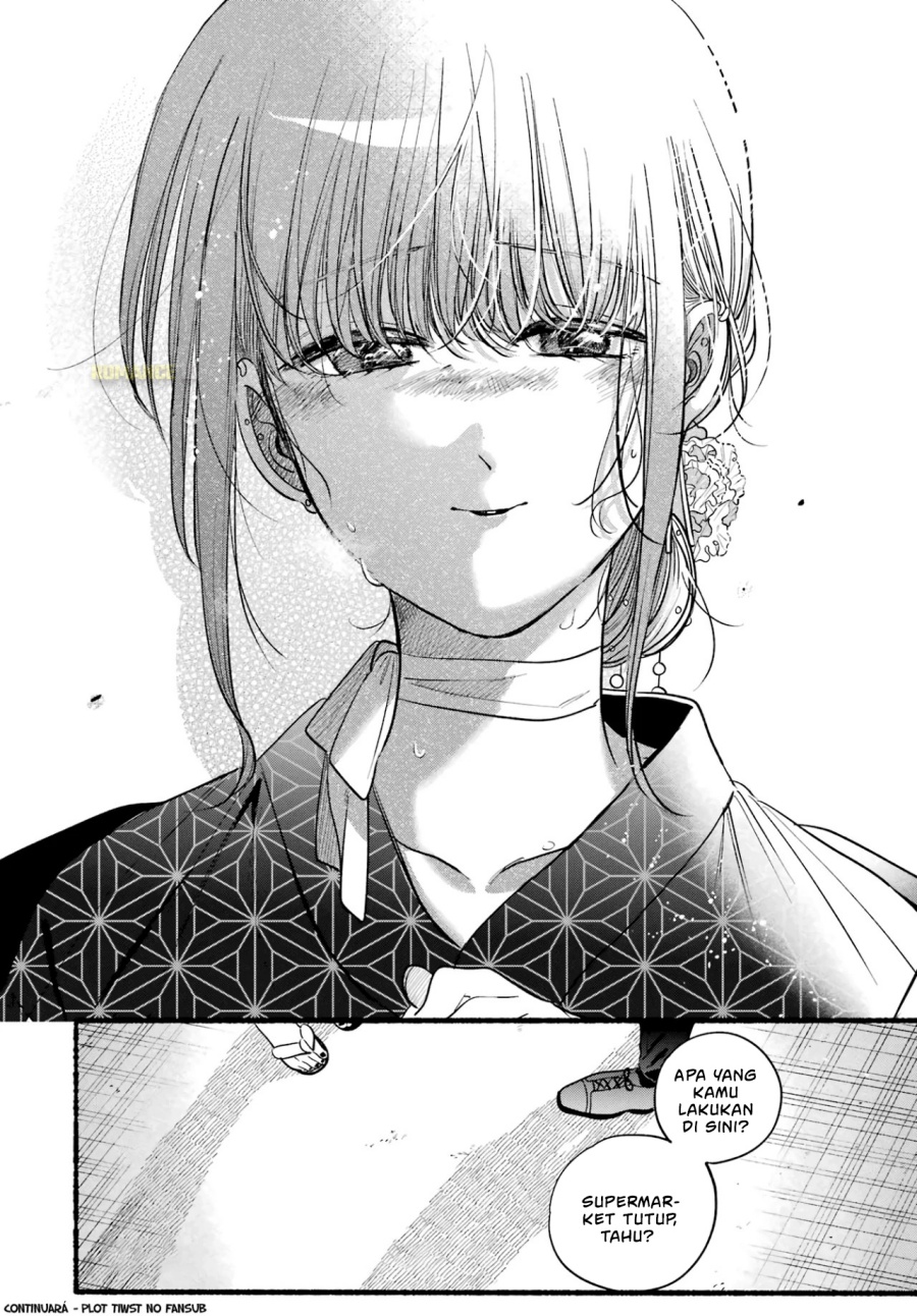 A Story About Smoking at the Back of the Supermarket (Super no Ura de Yani Suu Futari) Chapter 41 Bahasa Indonesia