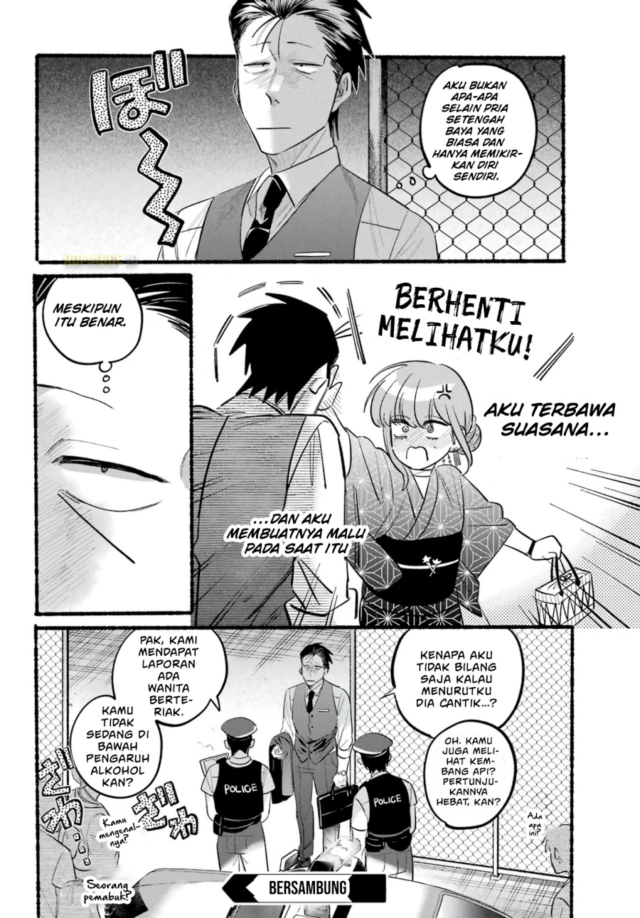 A Story About Smoking at the Back of the Supermarket (Super no Ura de Yani Suu Futari) Chapter 42 Bahasa Indonesia