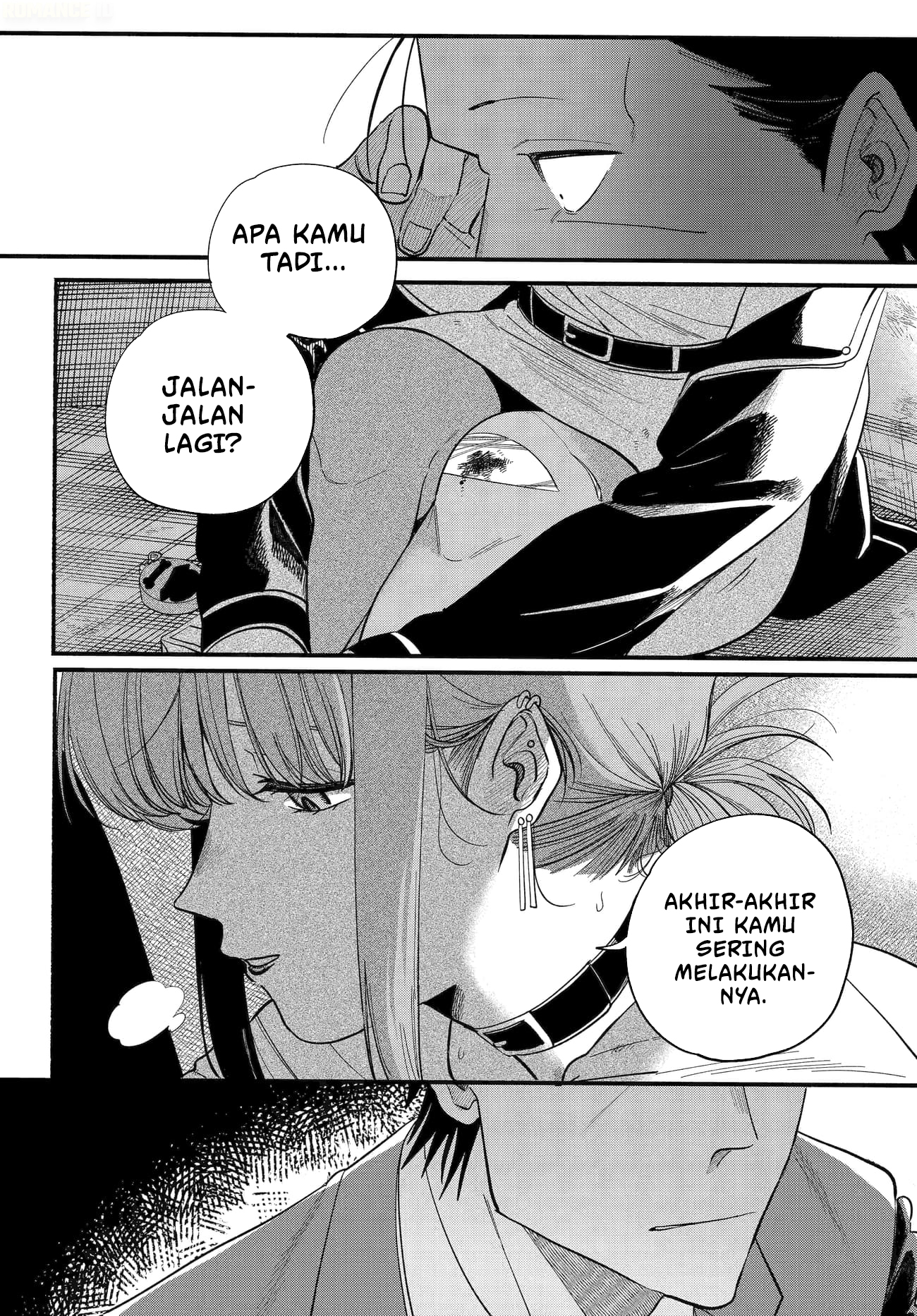 A Story About Smoking at the Back of the Supermarket (Super no Ura de Yani Suu Futari) Chapter 49 Bahasa Indonesia
