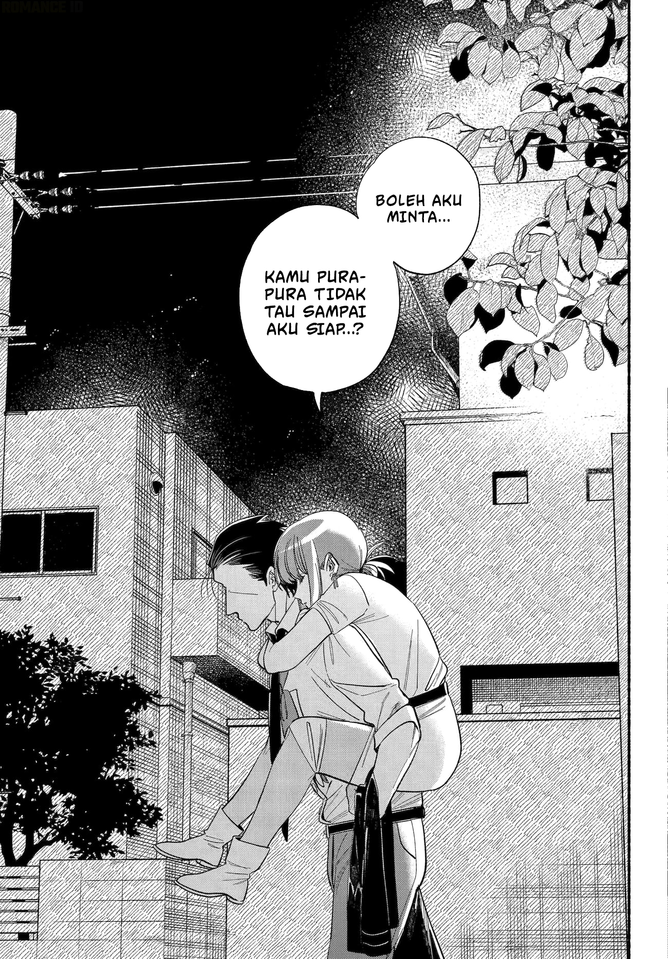 A Story About Smoking at the Back of the Supermarket (Super no Ura de Yani Suu Futari) Chapter 49 Bahasa Indonesia