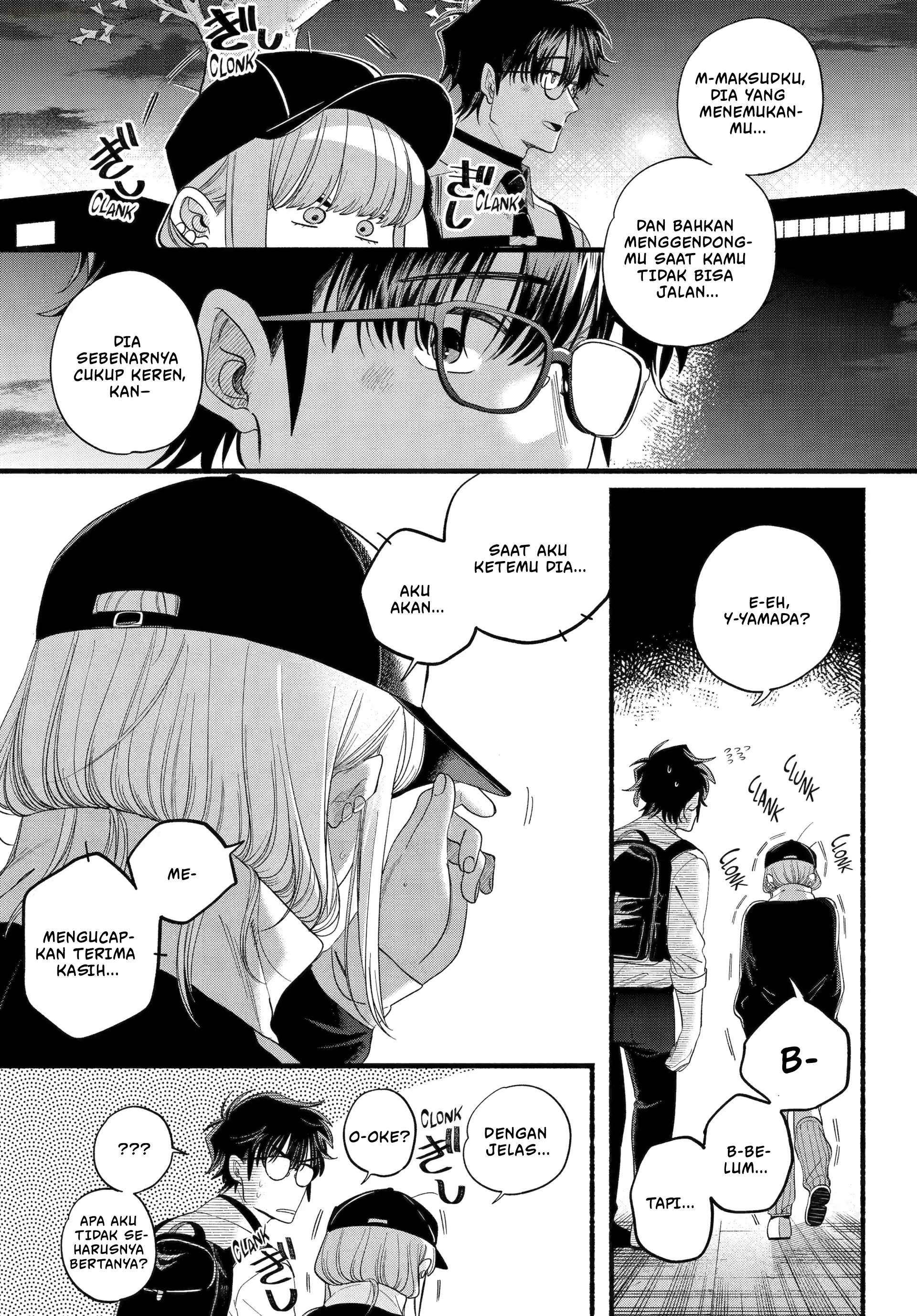 A Story About Smoking at the Back of the Supermarket (Super no Ura de Yani Suu Futari) Chapter 51 Bahasa Indonesia