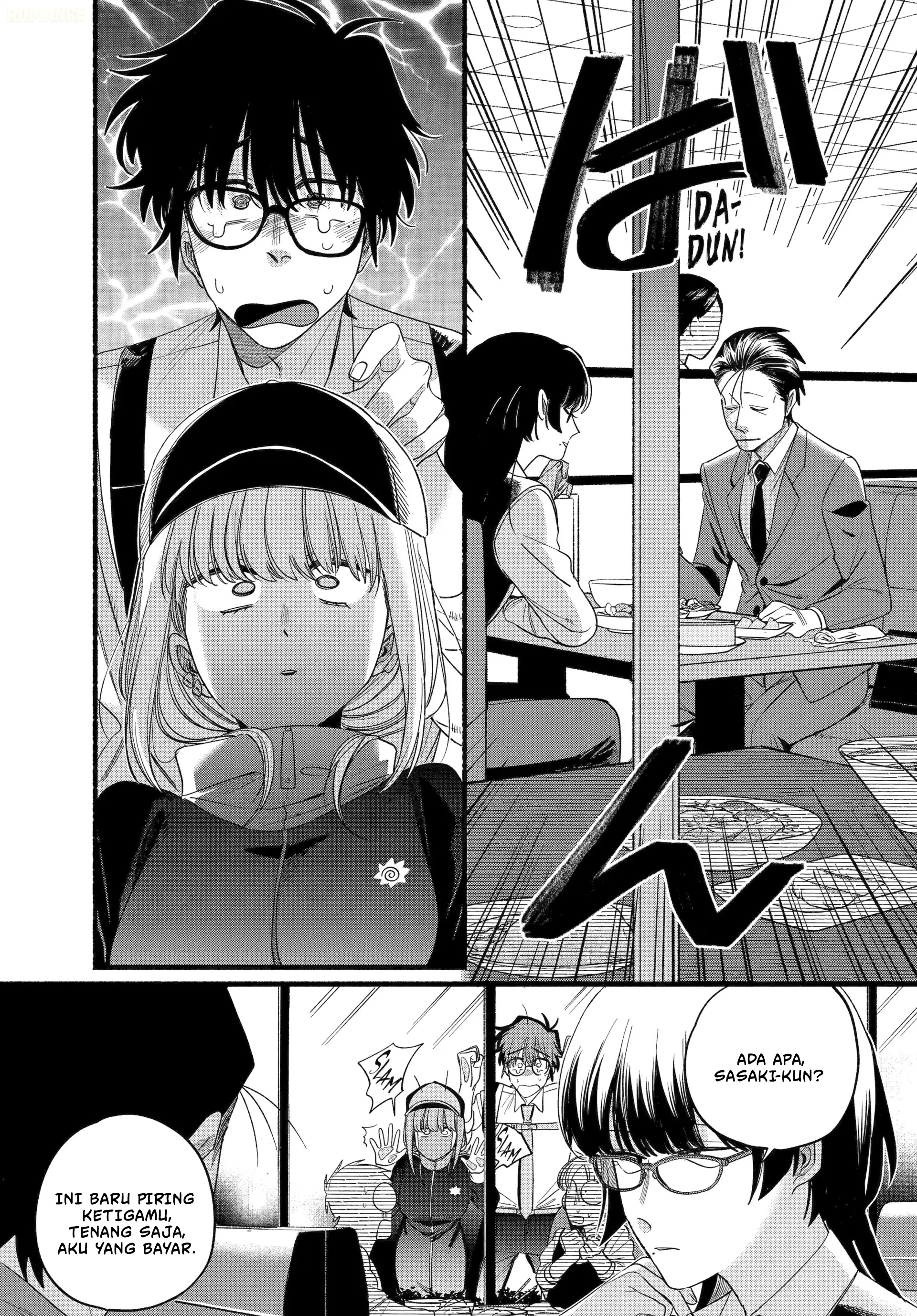 A Story About Smoking at the Back of the Supermarket (Super no Ura de Yani Suu Futari) Chapter 51 Bahasa Indonesia