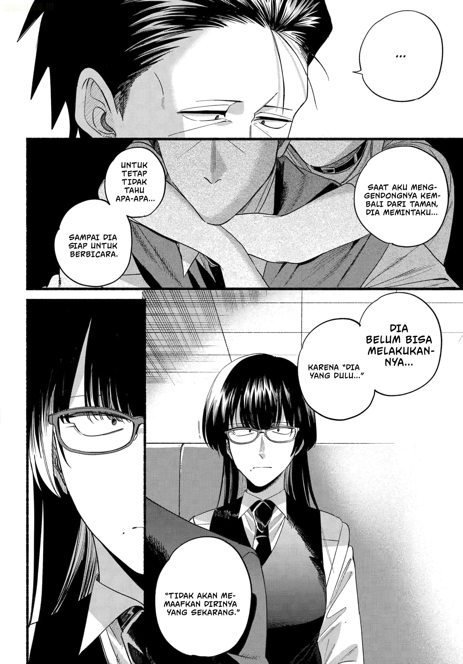 A Story About Smoking at the Back of the Supermarket (Super no Ura de Yani Suu Futari) Chapter 51 Bahasa Indonesia