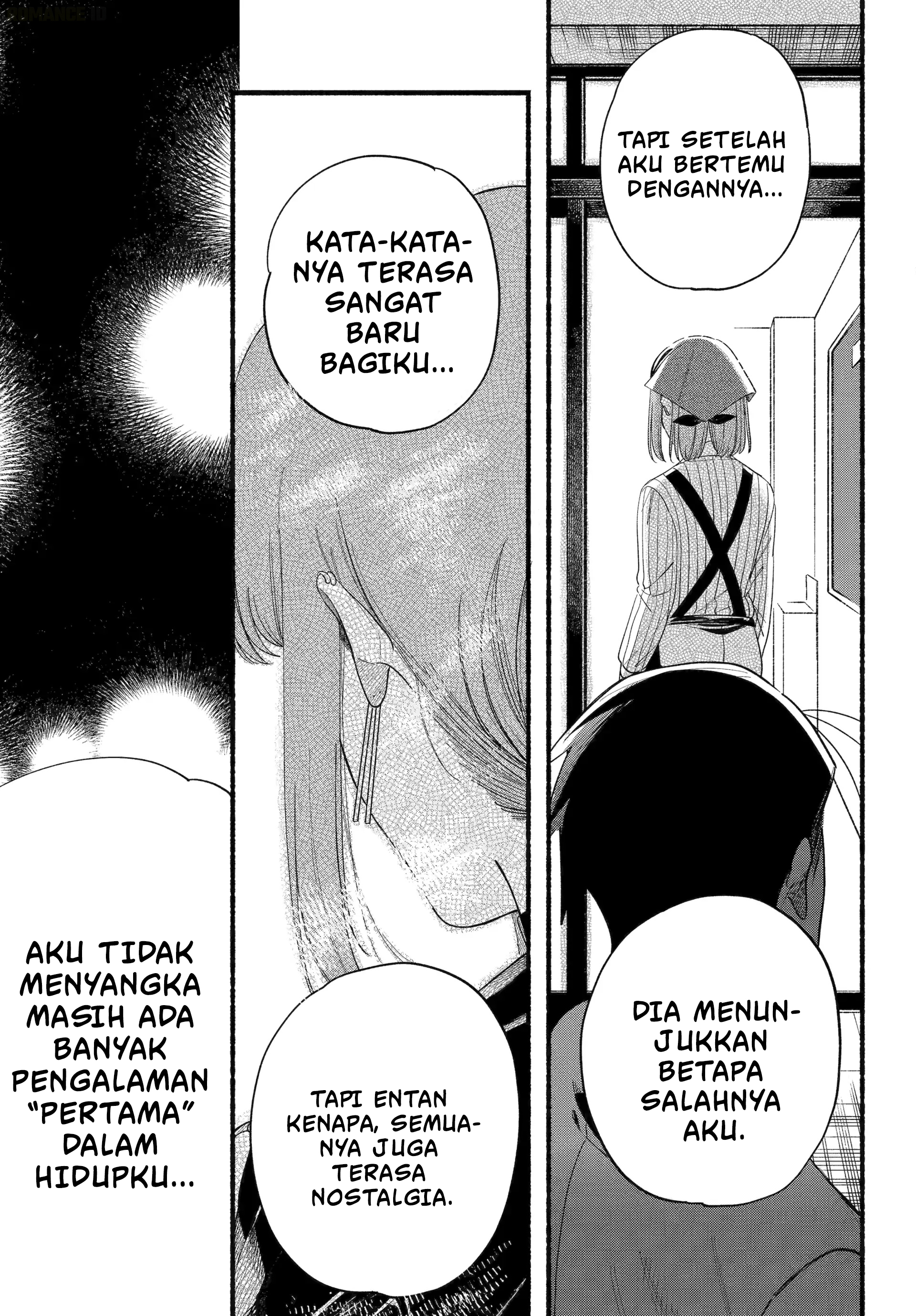A Story About Smoking at the Back of the Supermarket (Super no Ura de Yani Suu Futari) Chapter 51 Bahasa Indonesia