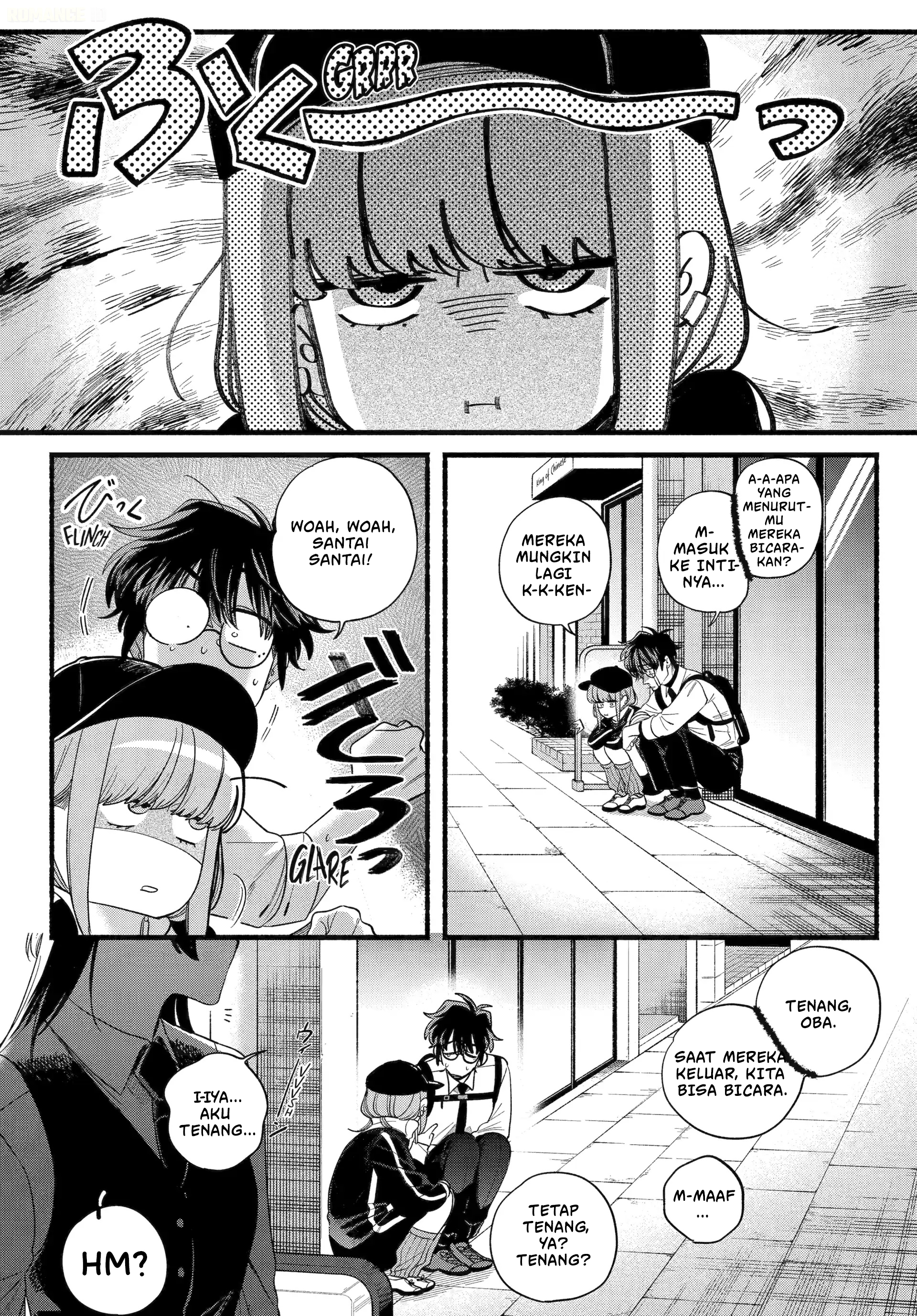 A Story About Smoking at the Back of the Supermarket (Super no Ura de Yani Suu Futari) Chapter 51 Bahasa Indonesia