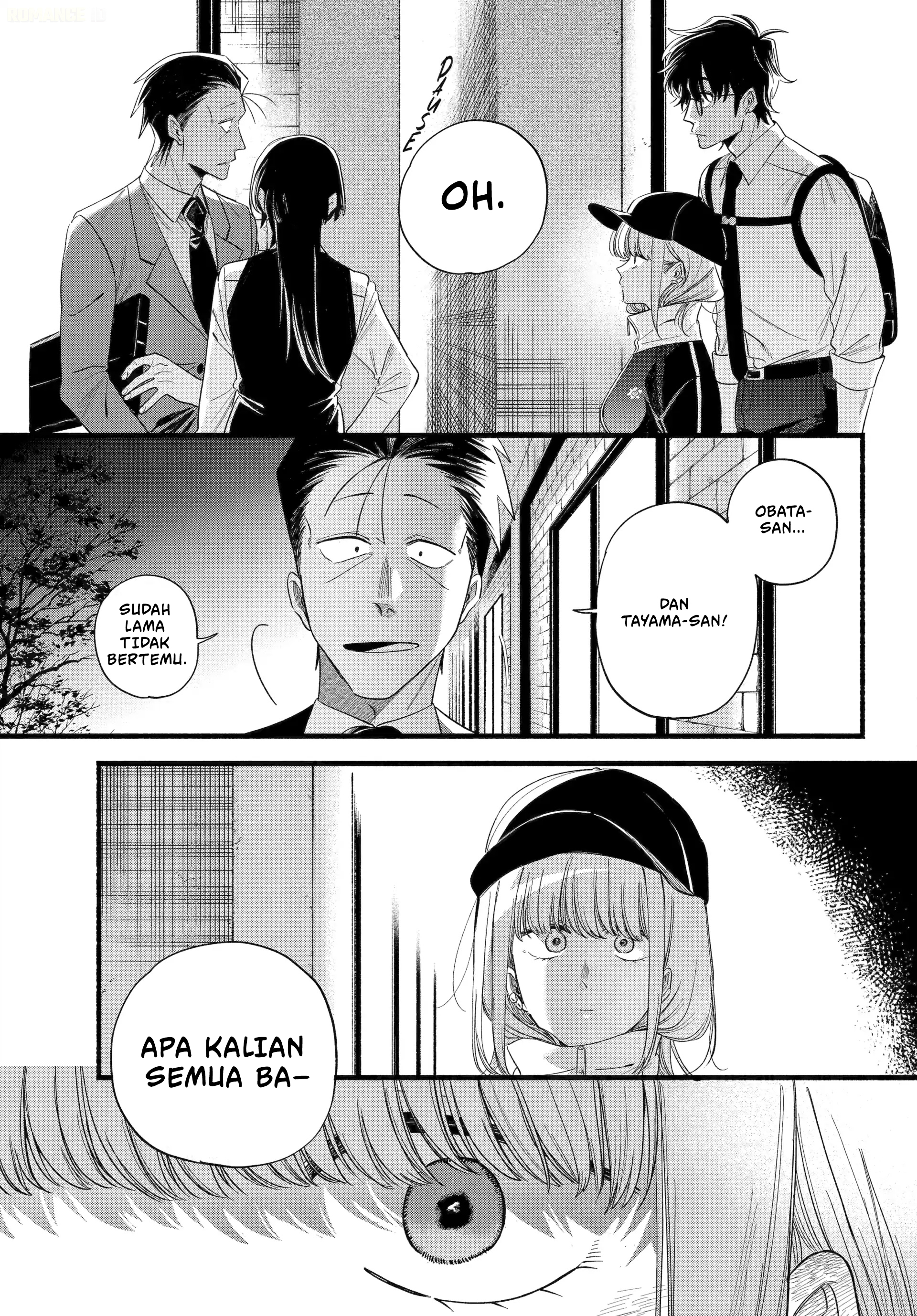 A Story About Smoking at the Back of the Supermarket (Super no Ura de Yani Suu Futari) Chapter 51 Bahasa Indonesia