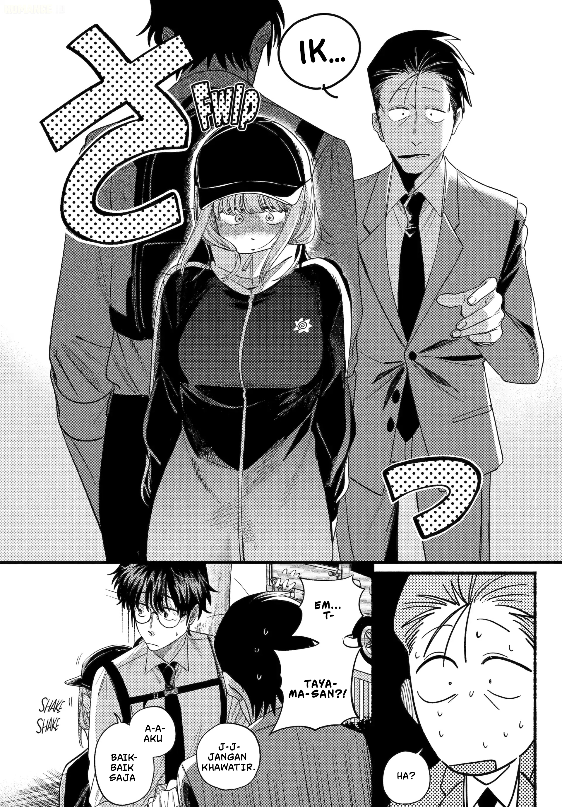 A Story About Smoking at the Back of the Supermarket (Super no Ura de Yani Suu Futari) Chapter 51 Bahasa Indonesia