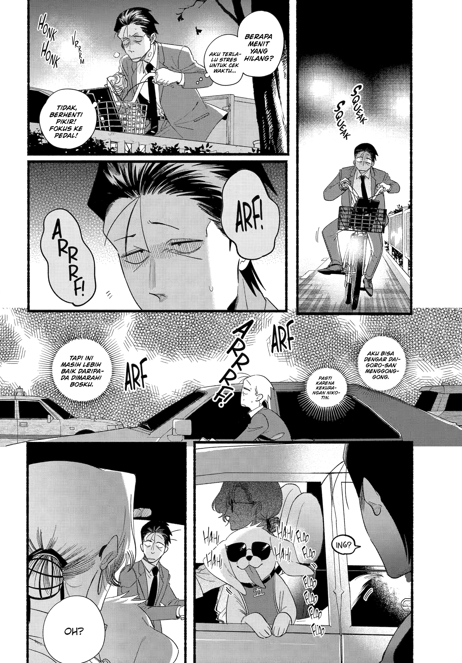 A Story About Smoking at the Back of the Supermarket (Super no Ura de Yani Suu Futari) Chapter 52 Bahasa Indonesia