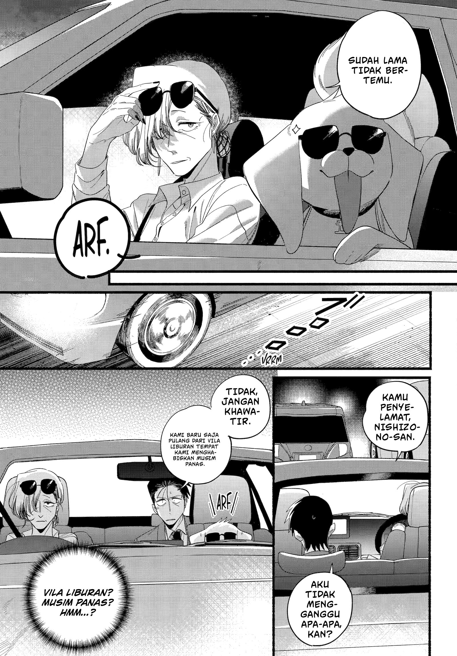 A Story About Smoking at the Back of the Supermarket (Super no Ura de Yani Suu Futari) Chapter 52 Bahasa Indonesia