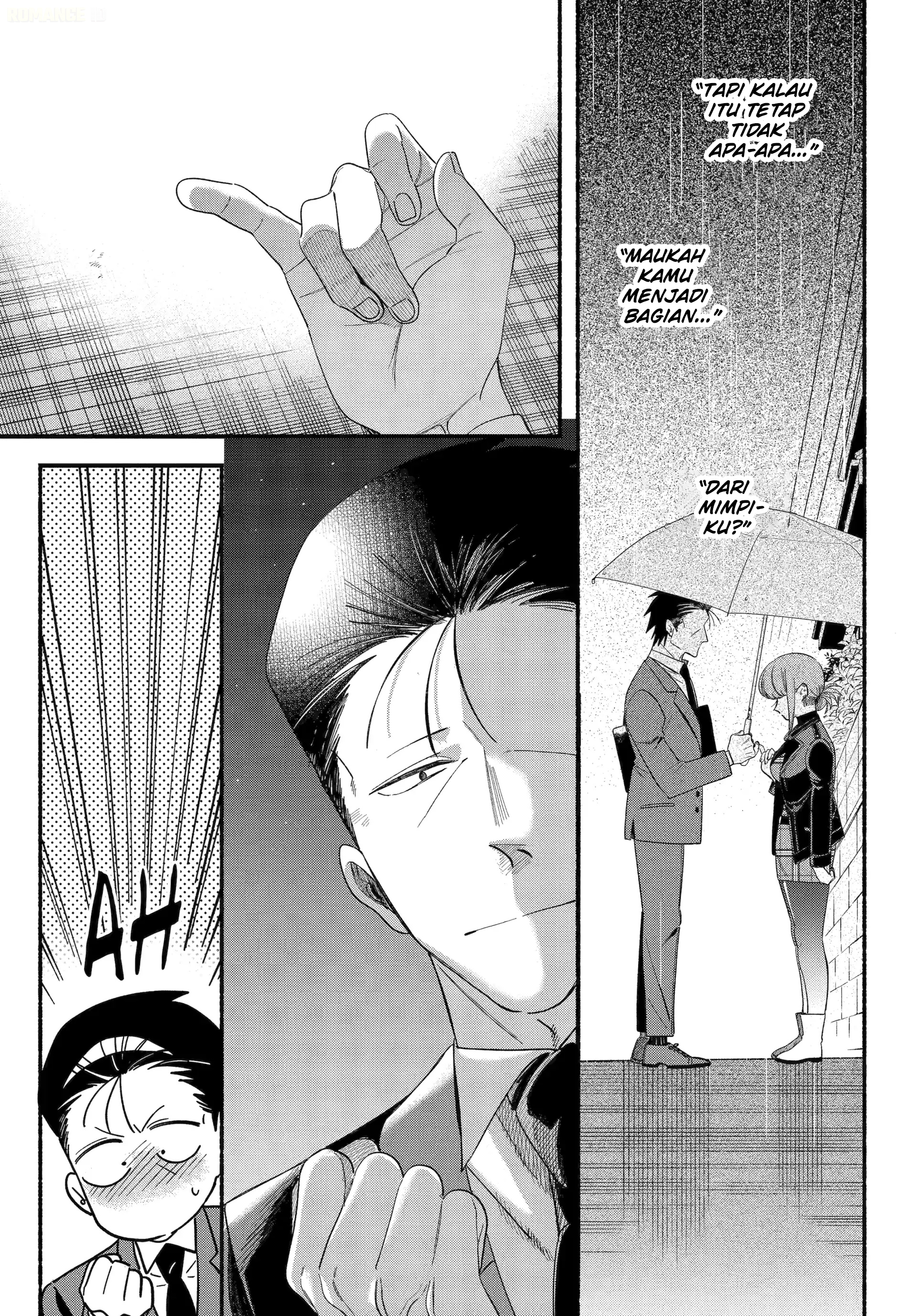 A Story About Smoking at the Back of the Supermarket (Super no Ura de Yani Suu Futari) Chapter 54 Bahasa Indonesia