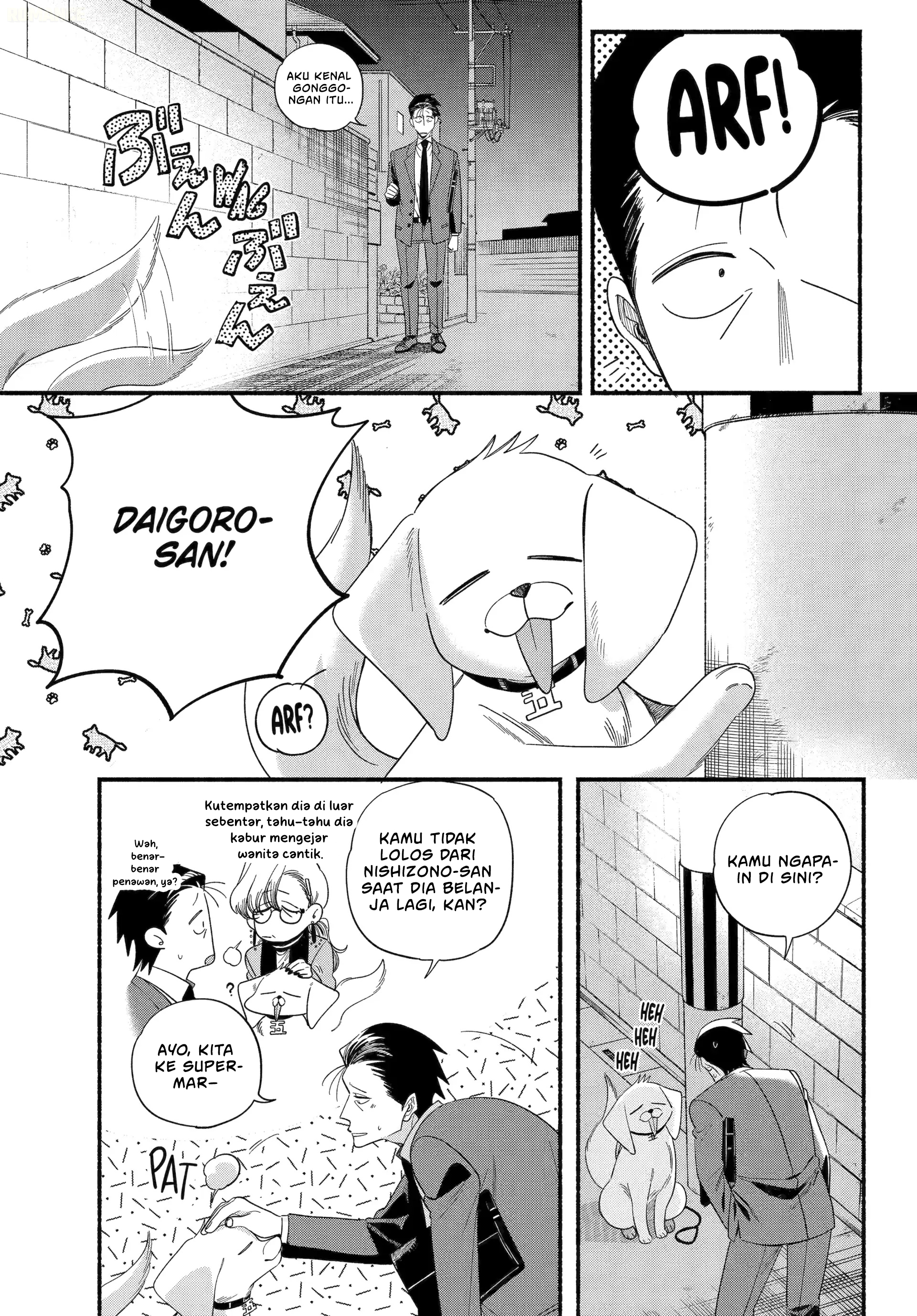 A Story About Smoking at the Back of the Supermarket (Super no Ura de Yani Suu Futari) Chapter 54 Bahasa Indonesia