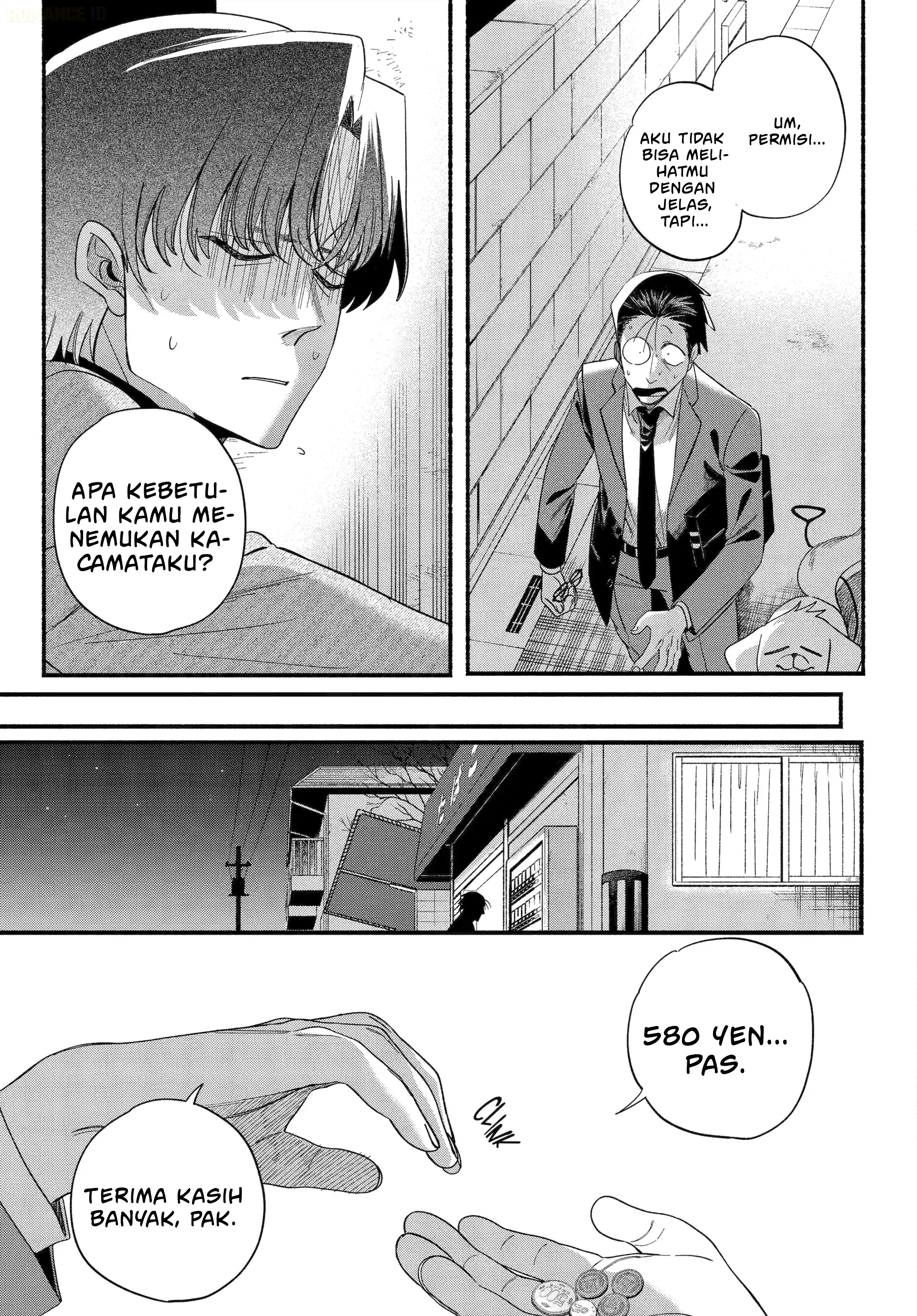 A Story About Smoking at the Back of the Supermarket (Super no Ura de Yani Suu Futari) Chapter 54 Bahasa Indonesia
