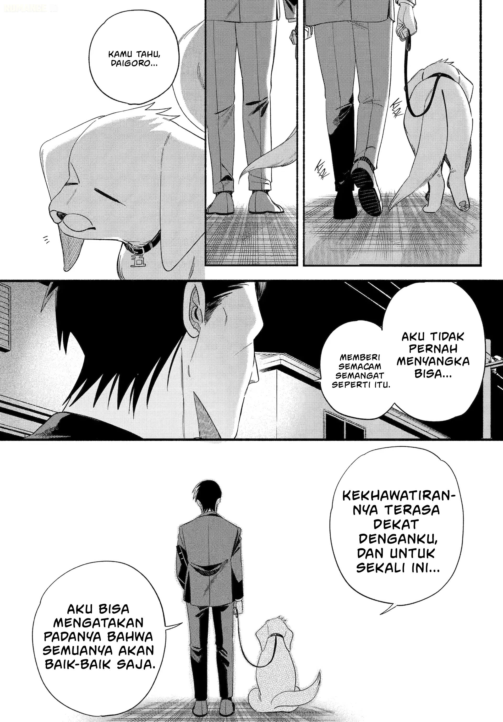 A Story About Smoking at the Back of the Supermarket (Super no Ura de Yani Suu Futari) Chapter 54 Bahasa Indonesia