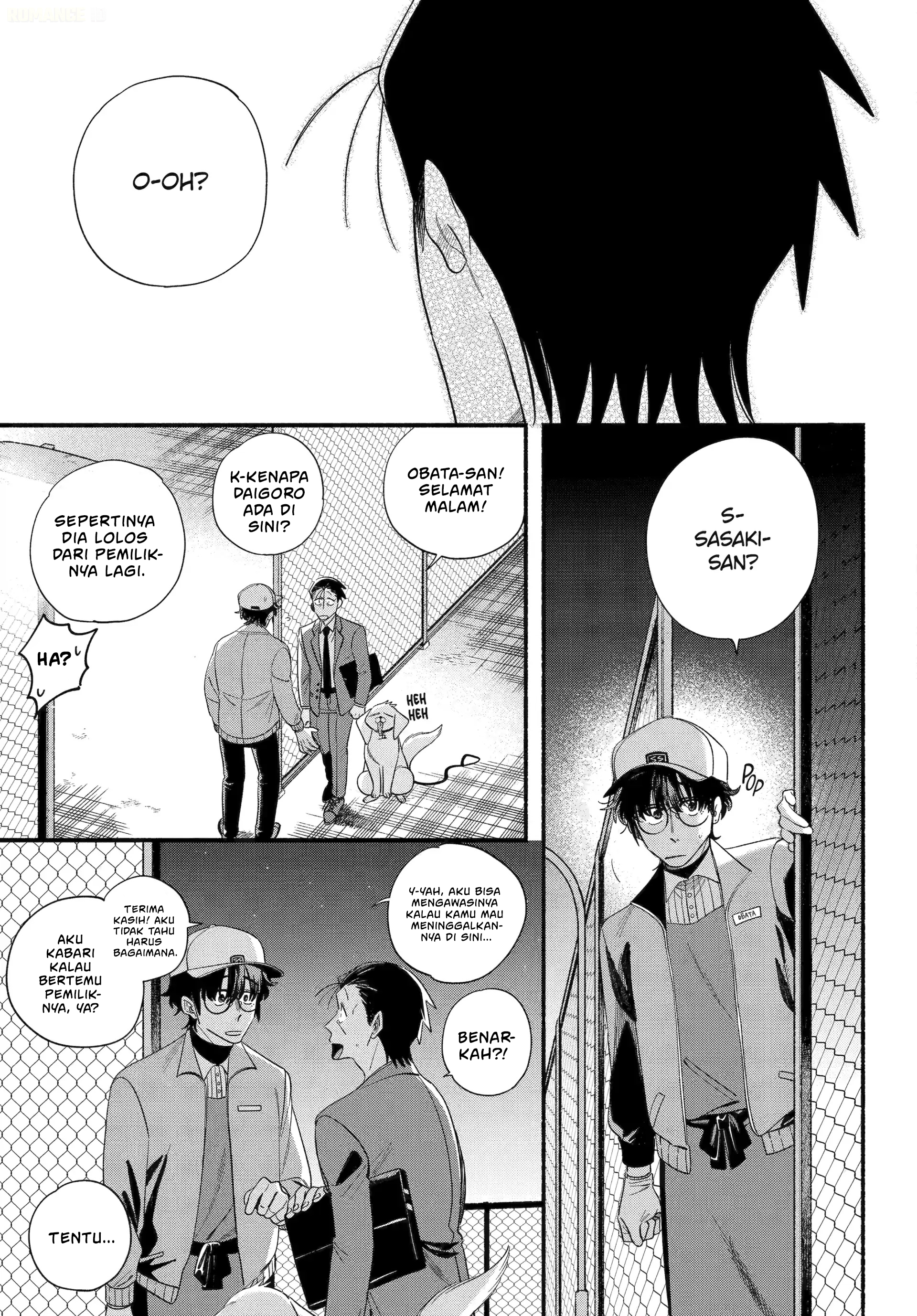 A Story About Smoking at the Back of the Supermarket (Super no Ura de Yani Suu Futari) Chapter 54 Bahasa Indonesia