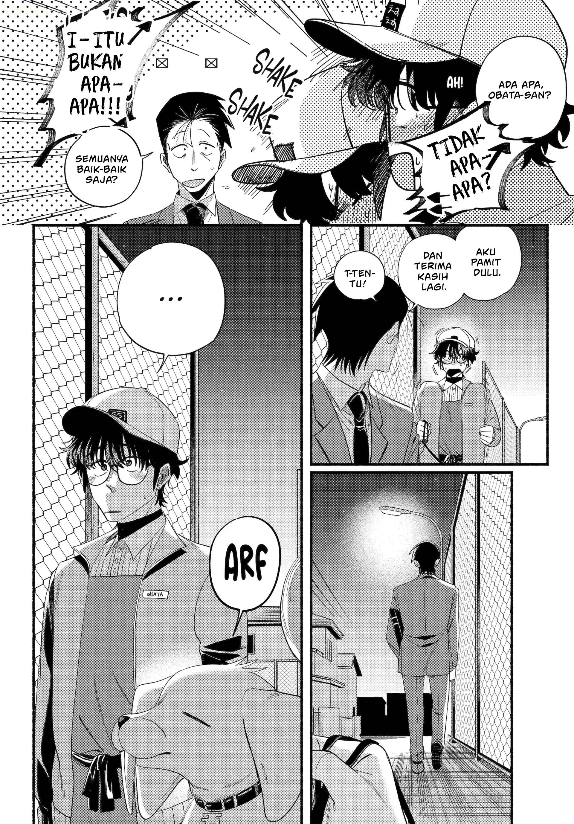 A Story About Smoking at the Back of the Supermarket (Super no Ura de Yani Suu Futari) Chapter 54 Bahasa Indonesia