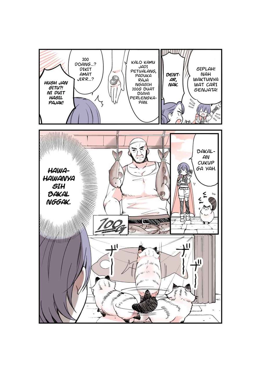 A Story about a Cat Reincarnated in a Different World Where There are no Cats chapter 4