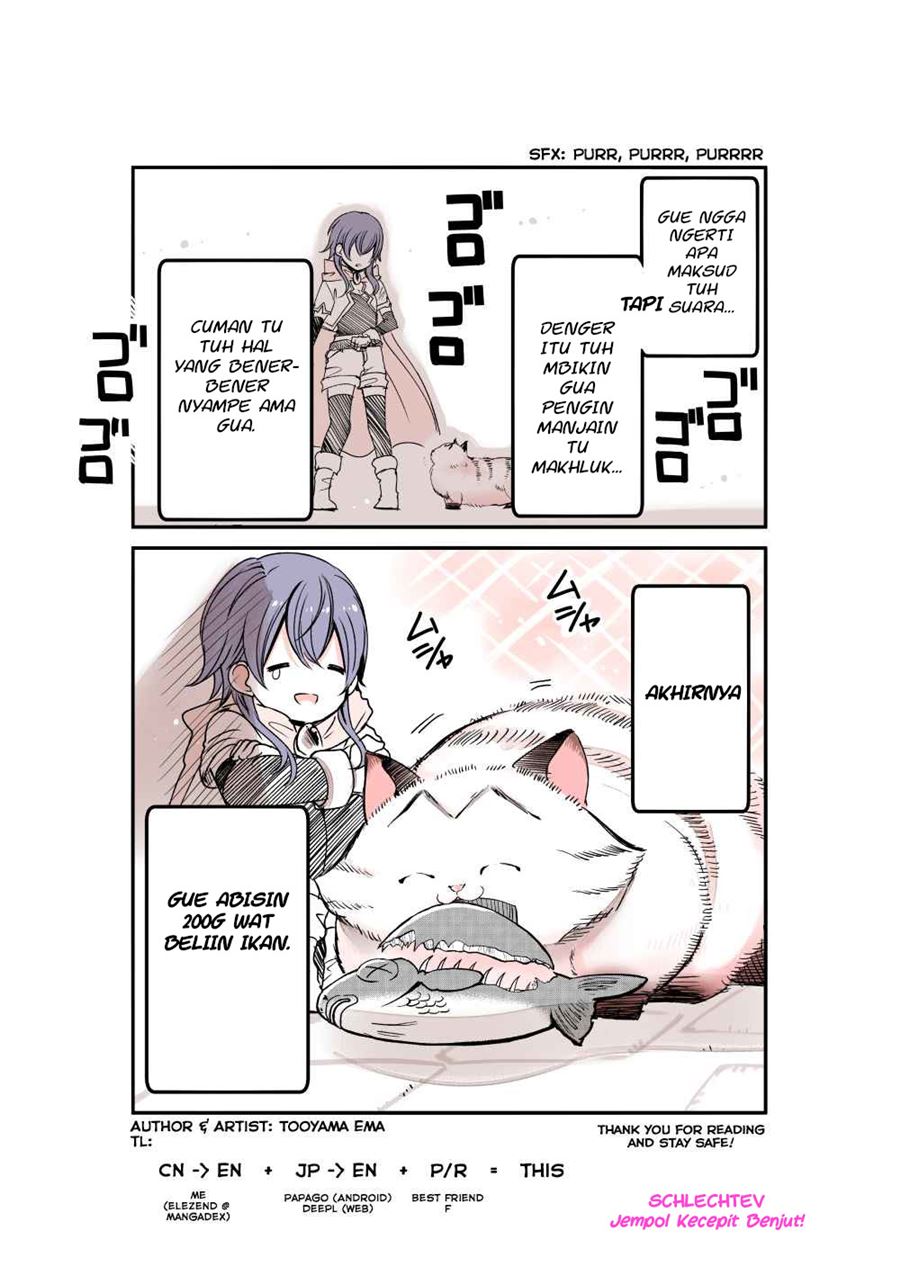 A Story about a Cat Reincarnated in a Different World Where There are no Cats chapter 4
