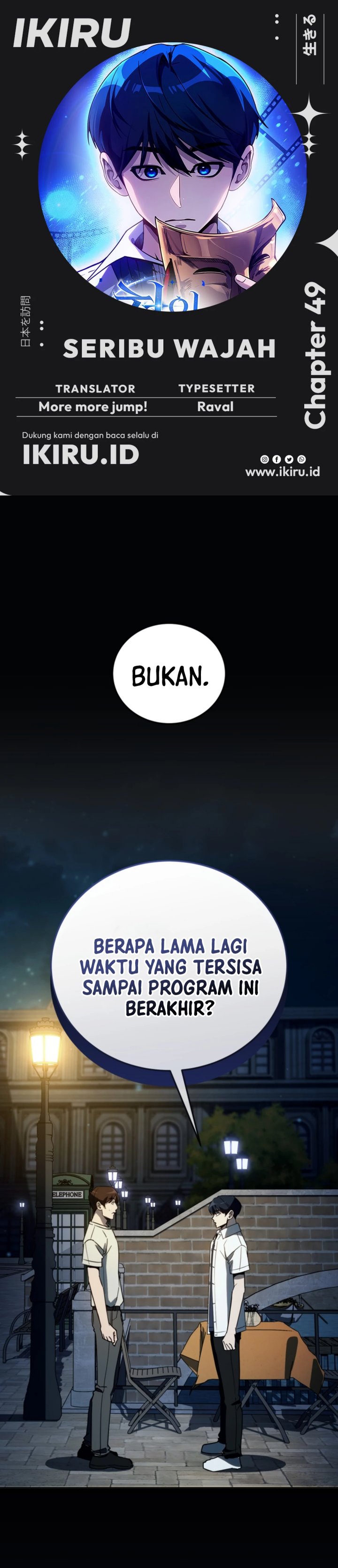 A Thousand Faces Chapter 49 Bahasa Indonesia