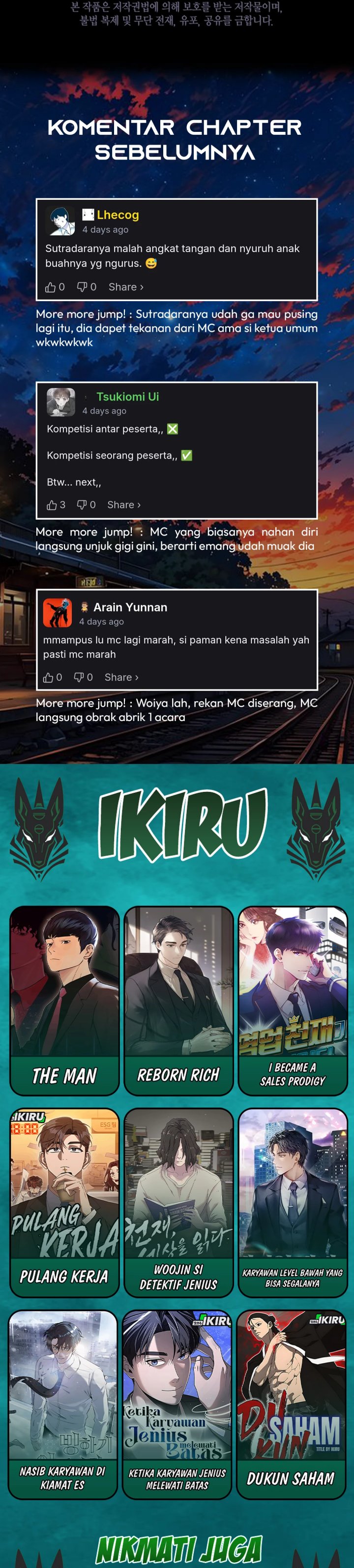 A Thousand Faces Chapter 49 Bahasa Indonesia