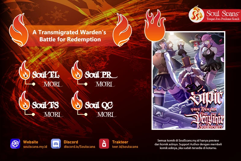 A Transmigrated Warden’s Battle for Redemption Chapter 41 Bahasa Indonesia