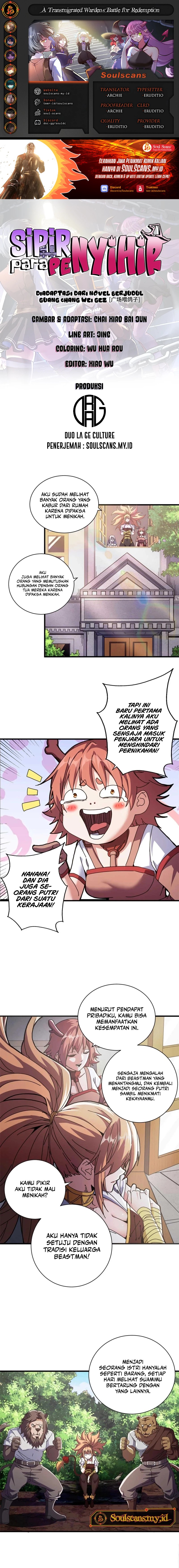 A Transmigrated Warden’s Battle for Redemption Chapter 74 Bahasa Indonesia