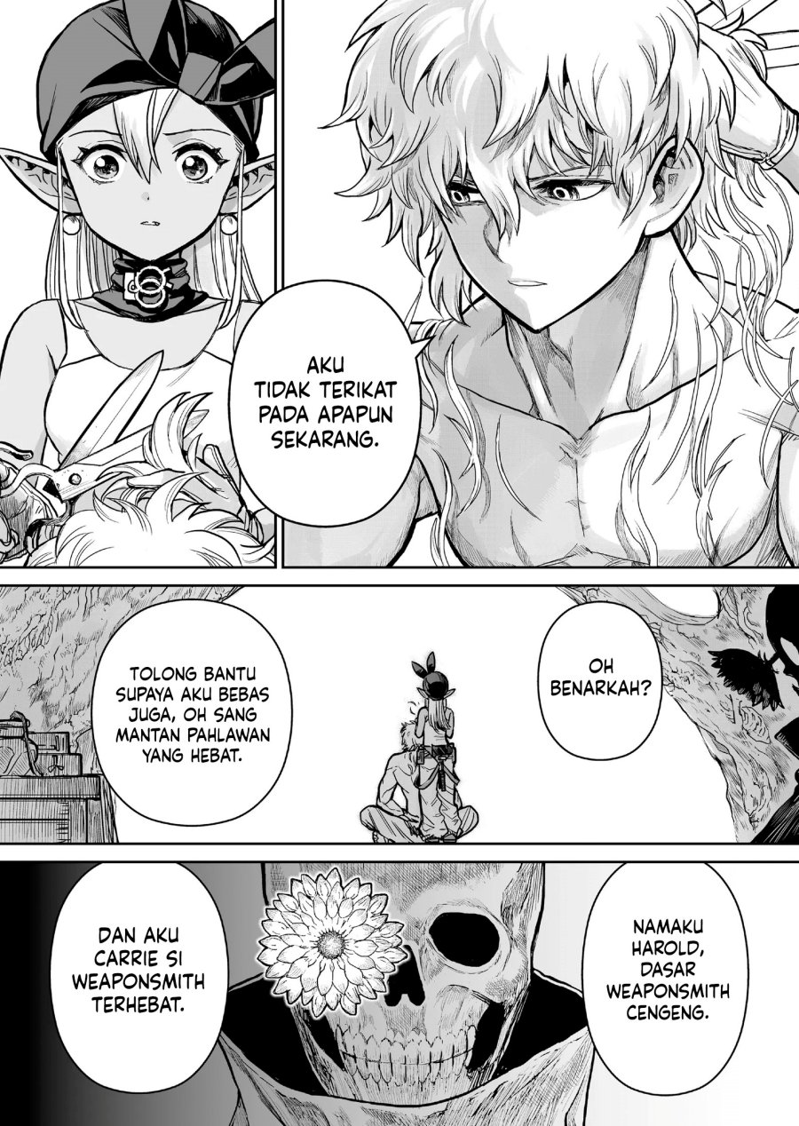 Abandoned: The Hero Who’s So Strong He Breaks Every Weapon, and the Elf Weaponsmith chapter 2