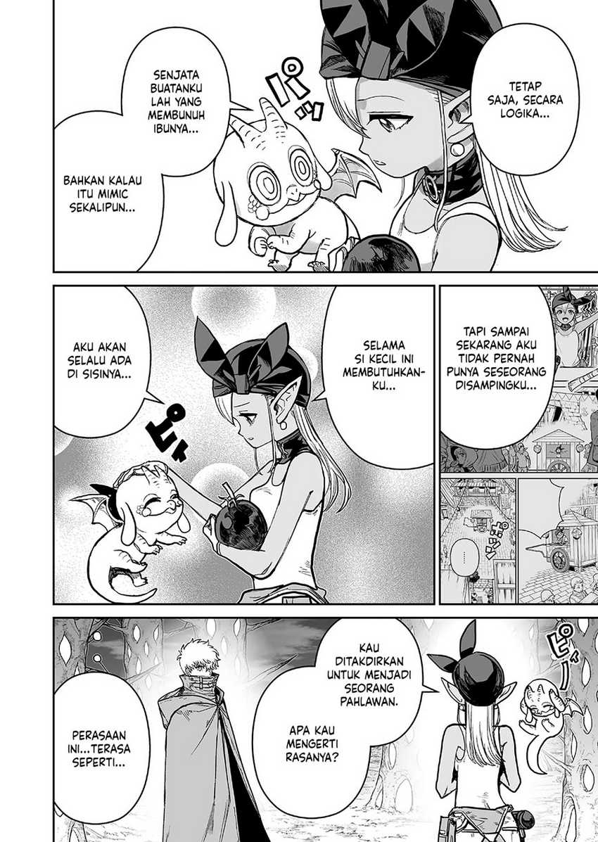 Abandoned: The Hero Who’s So Strong He Breaks Every Weapon, and the Elf Weaponsmith Chapter 06 Bahasa Indonesia