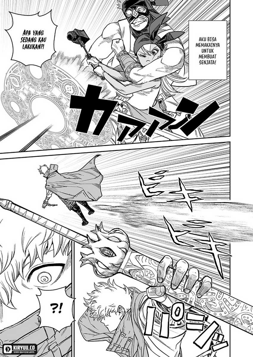 Abandoned: The Hero Who’s So Strong He Breaks Every Weapon, and the Elf Weaponsmith Chapter 07 Bahasa Indonesia