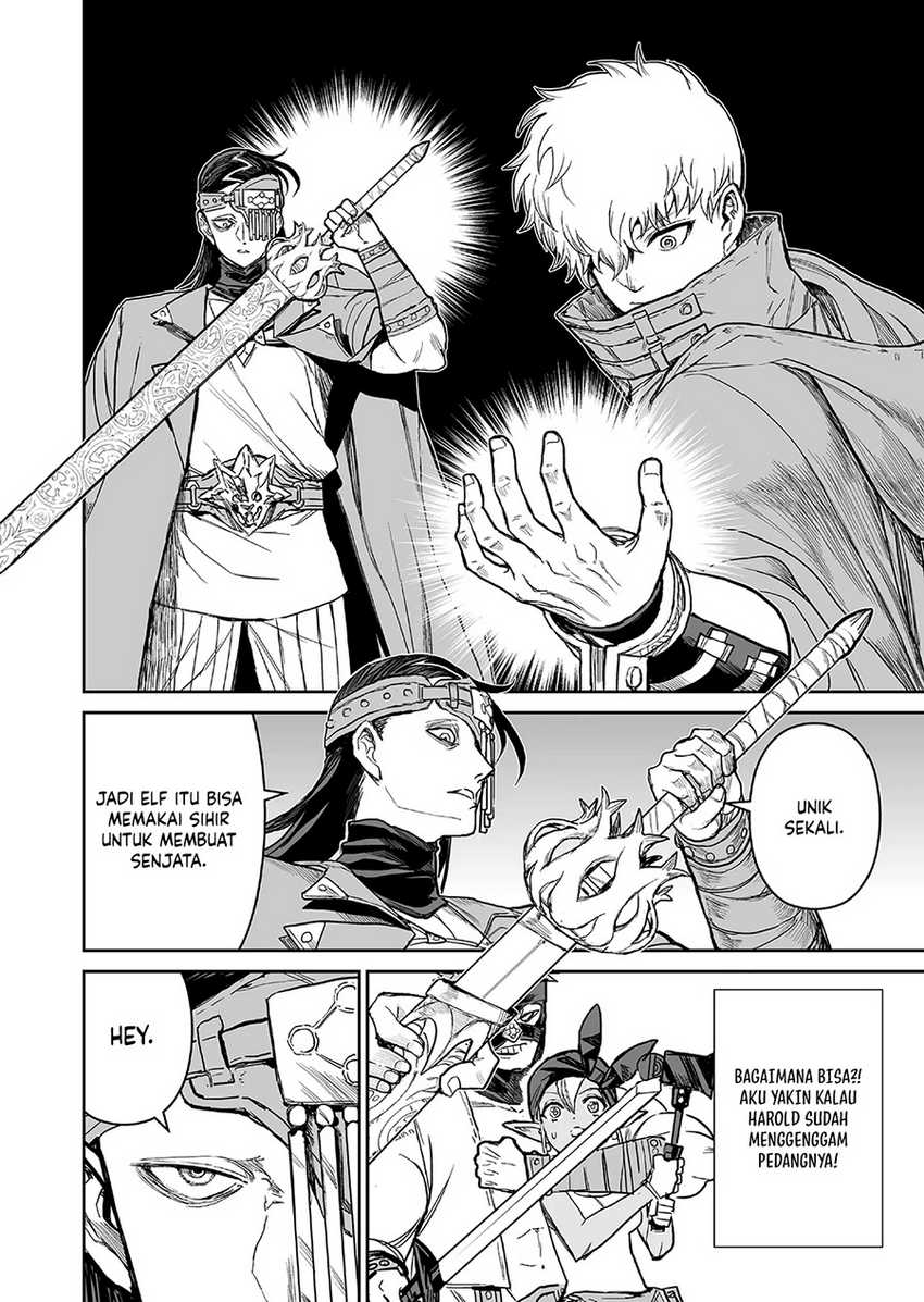 Abandoned: The Hero Who’s So Strong He Breaks Every Weapon, and the Elf Weaponsmith Chapter 07 Bahasa Indonesia