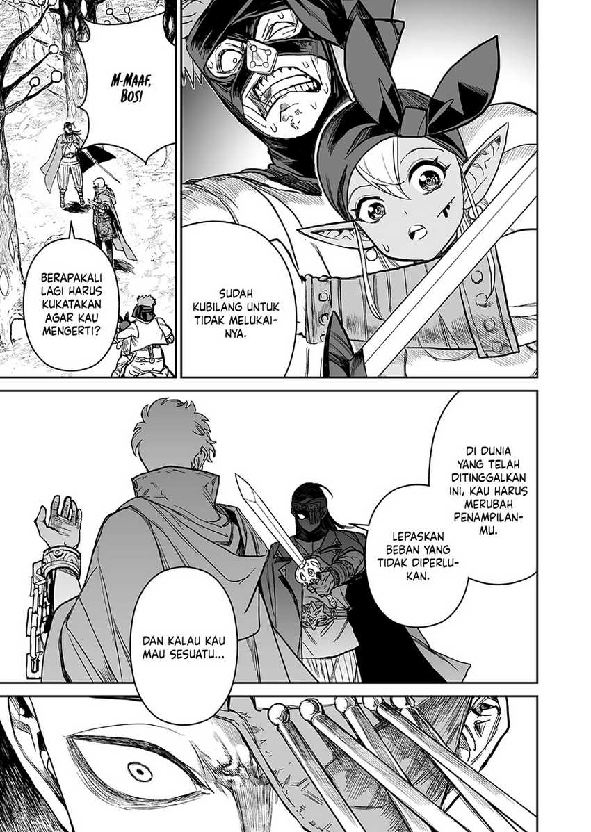 Abandoned: The Hero Who’s So Strong He Breaks Every Weapon, and the Elf Weaponsmith Chapter 07 Bahasa Indonesia