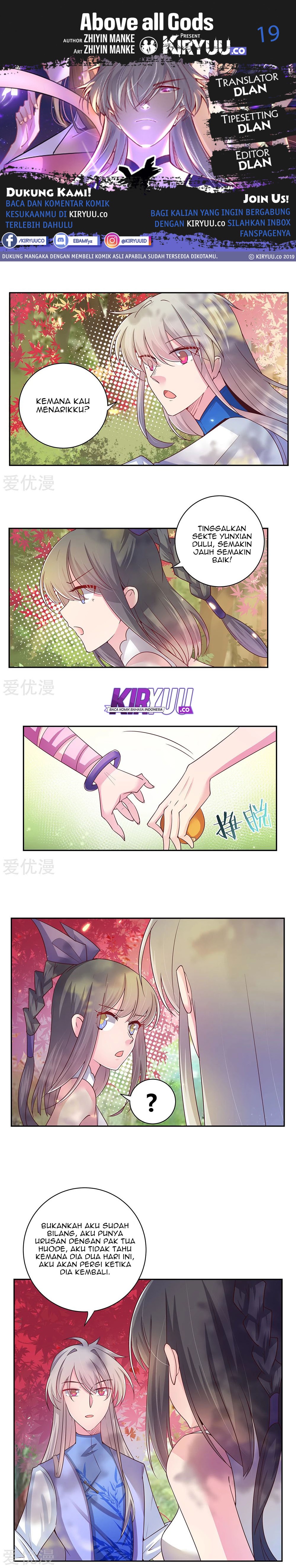 Above All Gods Chapter 19 Bahasa Indonesia