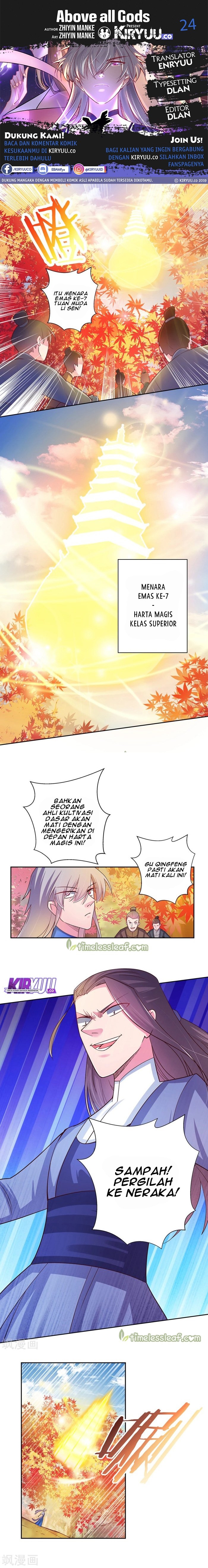 Above All Gods Chapter 24 Bahasa Indonesia