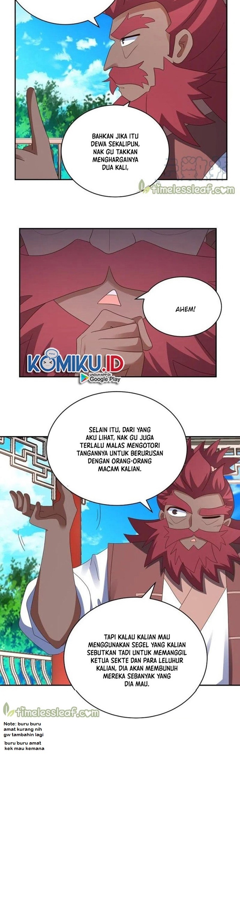 Above All Gods Chapter 331 Bahasa Indonesia