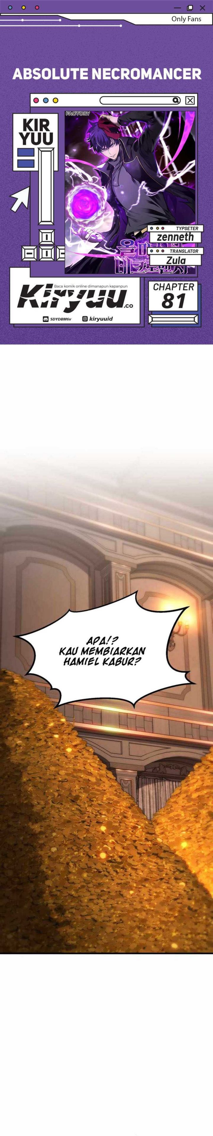 Absolute Necromancer Chapter 81 Bahasa Indonesia