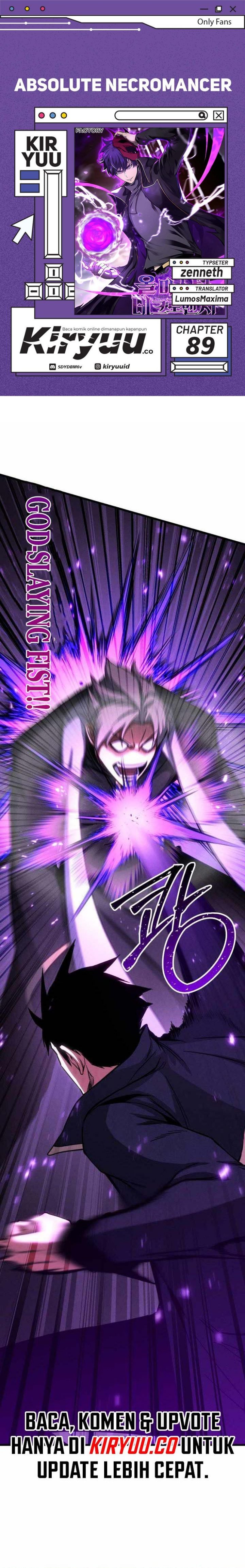 Absolute Necromancer chapter 89