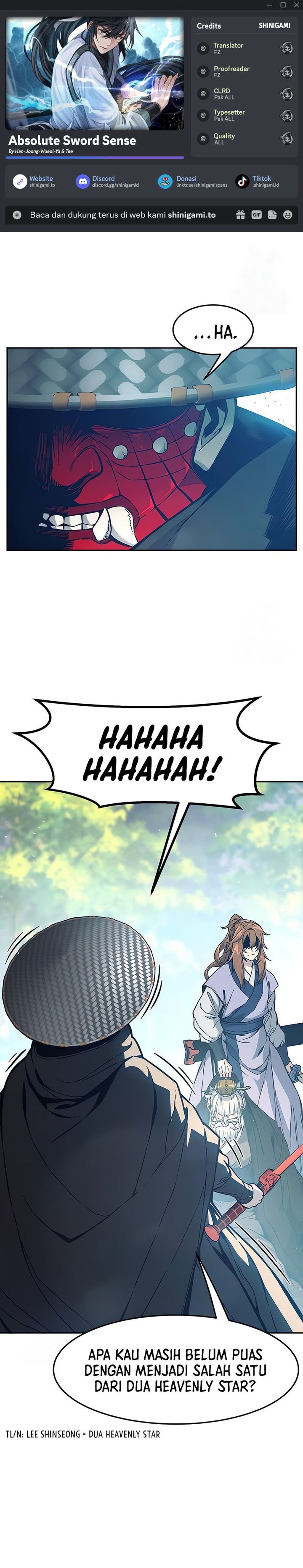 Absolute Sword Sense Chapter 163 Bahasa Indonesia