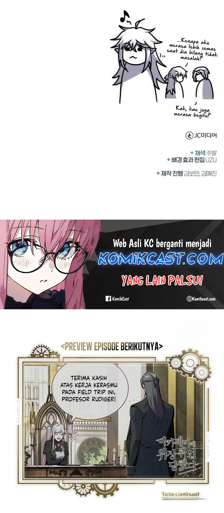 Academy’s Undercover Professor Chapter 117 Bahasa Indonesia