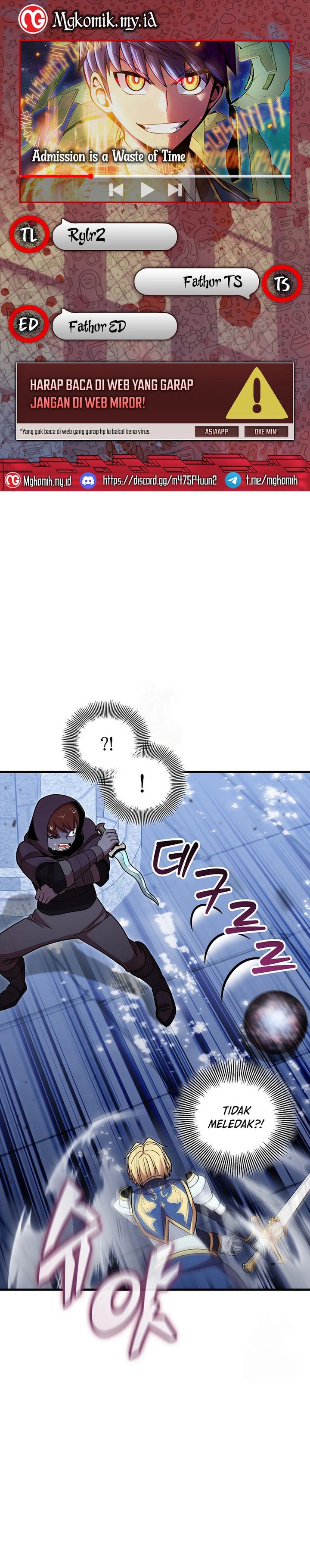 Admission is a Waste of Time chapter 42