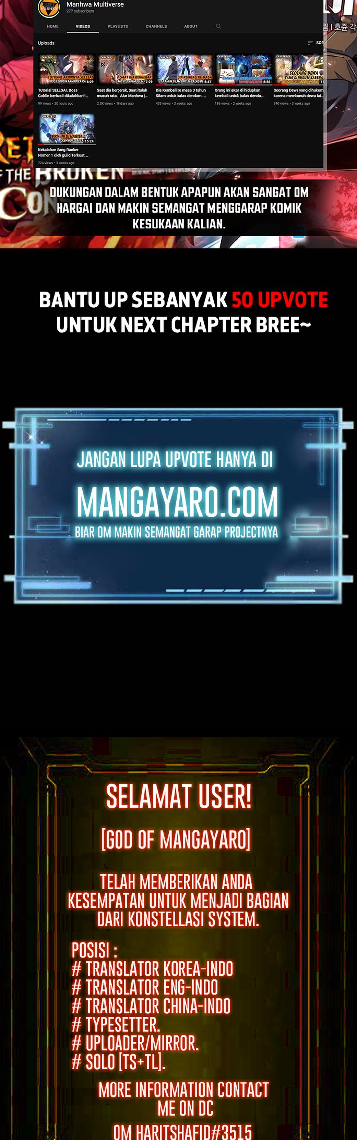 Advanced Evolution Chapter 69 Bahasa Indonesia