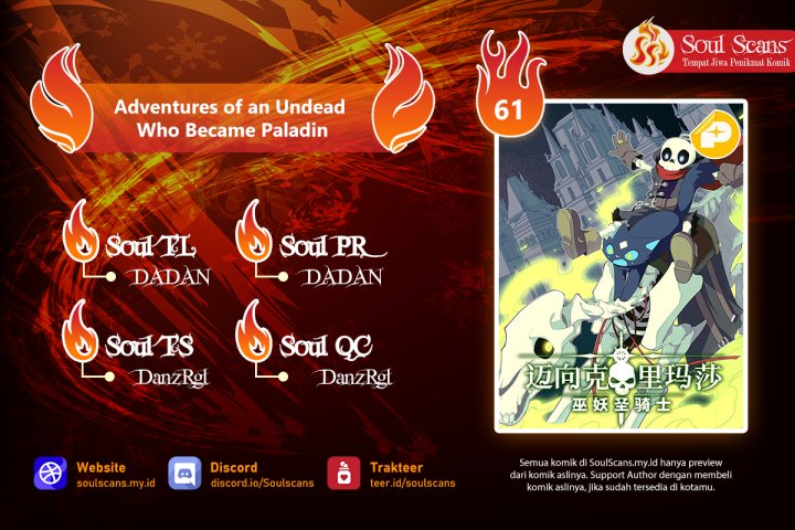 Adventures of an Undead Who Became Paladin chapter 61