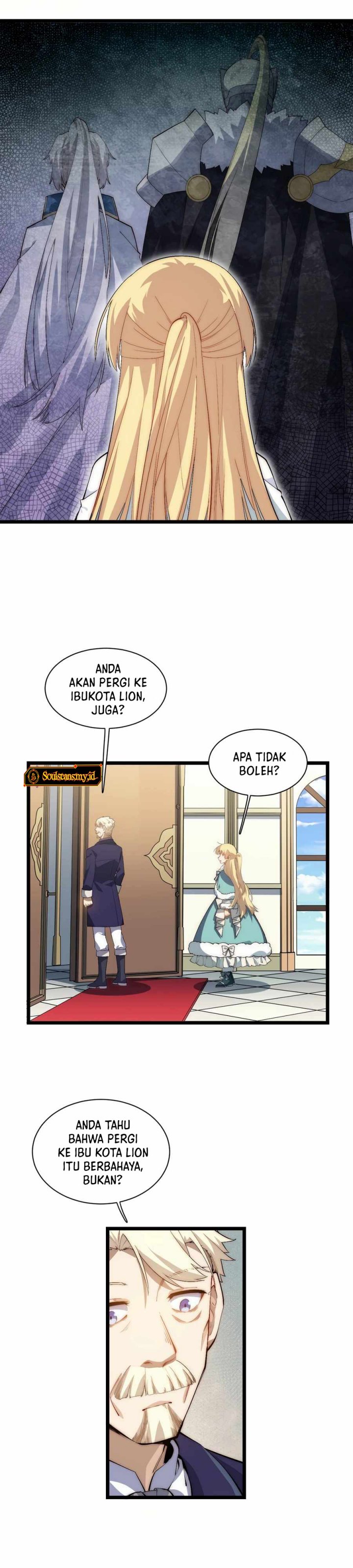 Adventures of an Undead Who Became Paladin Chapter 77 Bahasa Indonesia
