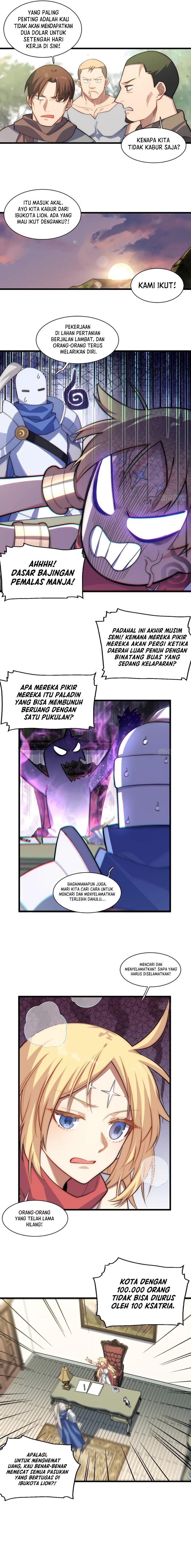 Adventures of an Undead Who Became Paladin Chapter 96 Bahasa Indonesia