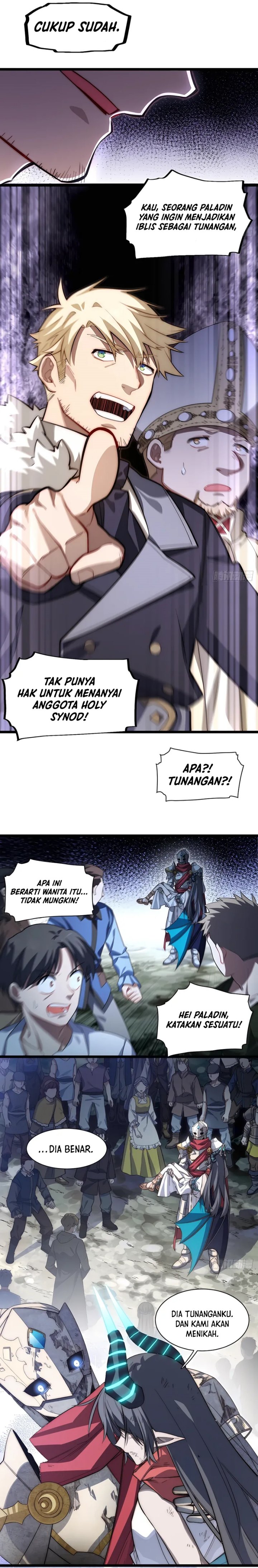 Adventures of an Undead Who Became Paladin Chapter 100 Bahasa Indonesia