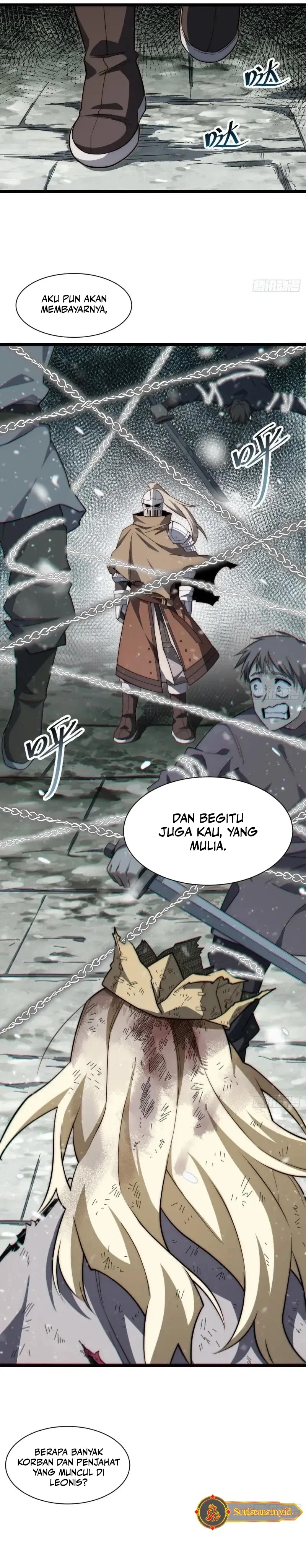 Adventures of an Undead Who Became Paladin Chapter 171 Bahasa Indonesia