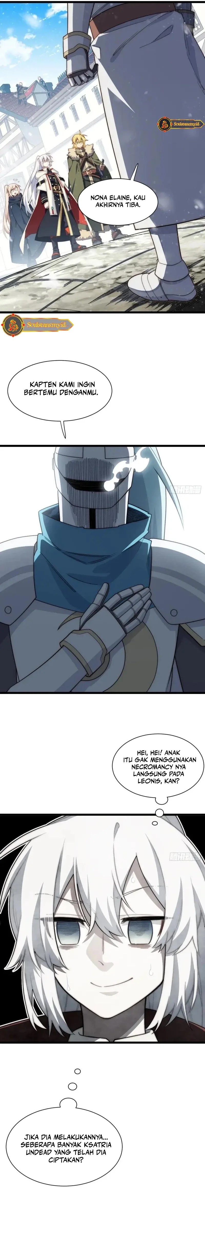 Adventures of an Undead Who Became Paladin Chapter 171 Bahasa Indonesia