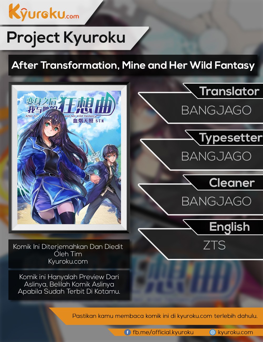 After Transformation, Mine and Her Wild Fantasy Chapter 31 Bahasa Indonesia