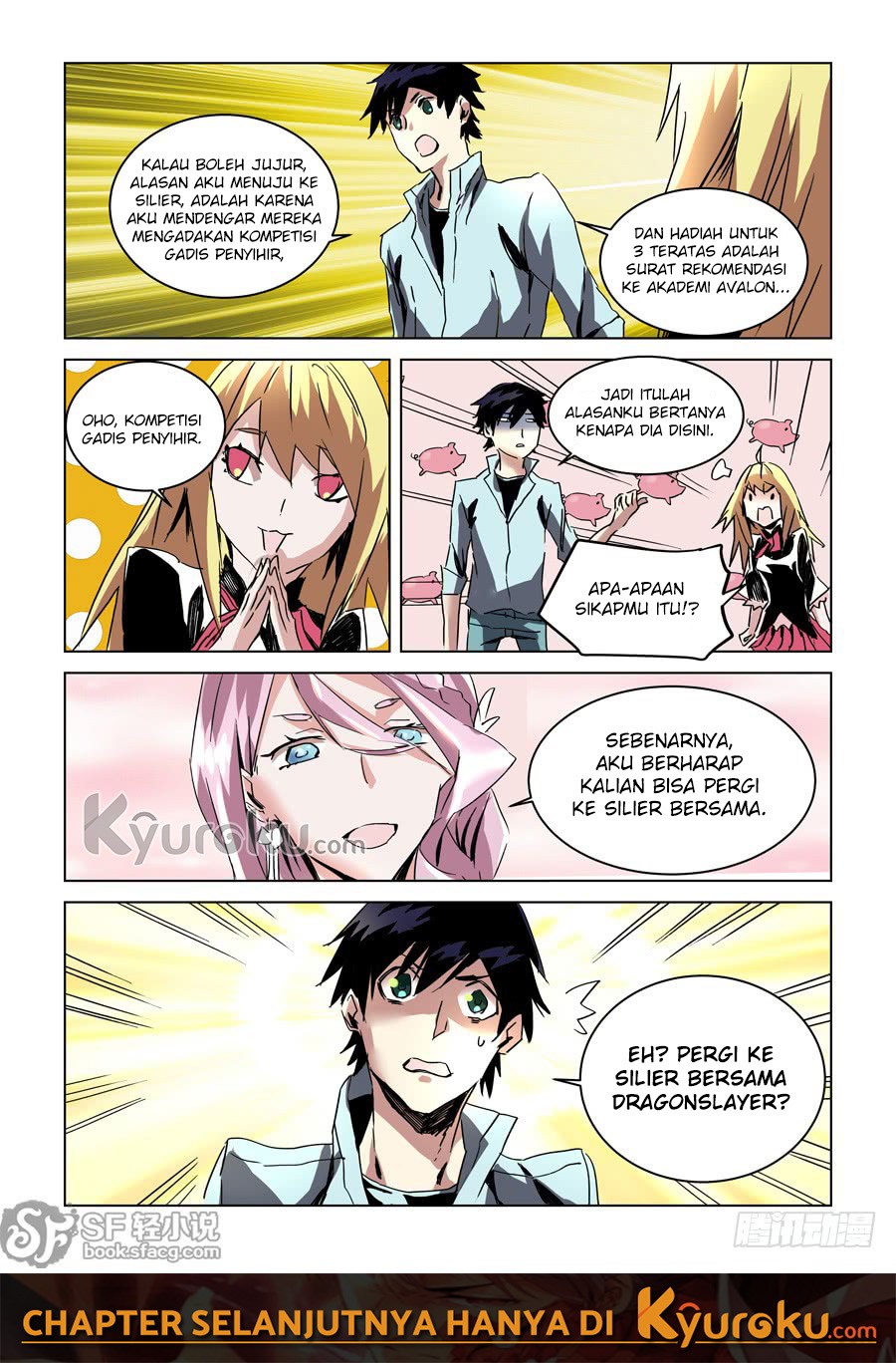 After Transformation, Mine and Her Wild Fantasy Chapter 31 Bahasa Indonesia