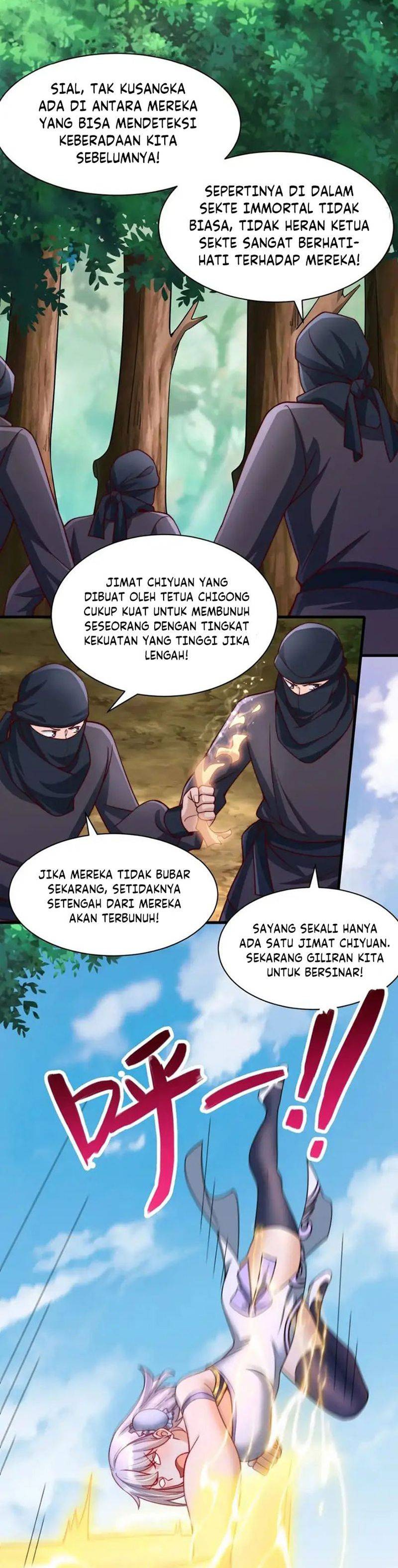 After Confessing My Love to the Beautiful Sect Leader, I Become Invincible? Chapter 20 Bahasa Indonesia