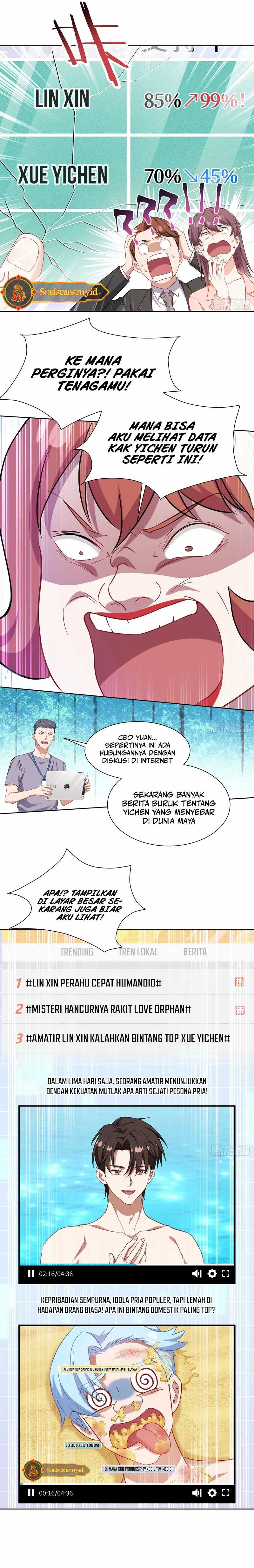 After Improperly Licking a Dog, I Became a Billionaire Chapter 219 Bahasa Indonesia